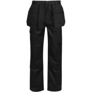 Image of Regatta Mens Pro Cargo Trousers (36R) (Black) - Black