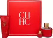 Image of Carolina Herrera CH Gift Set 100ml Eau de Toilette + 100ml Body Lotion + 8ml EDT