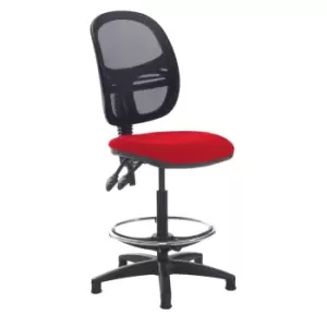 Image of Dams MTO Jota Mesh Back Draughtsmans Chair with No Arms - Solano Yellow