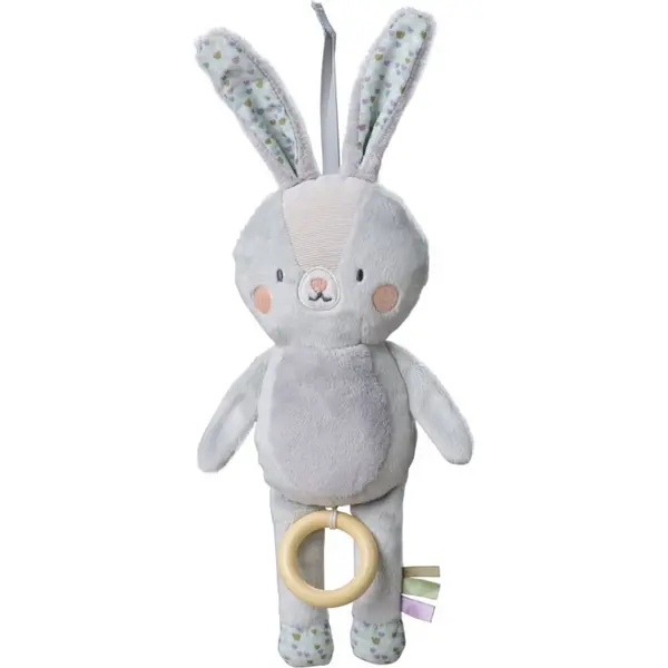 Image of Taf Toys Easier Sleep Rylee Musical Bunny contrast hanging toy with melody 1 pc