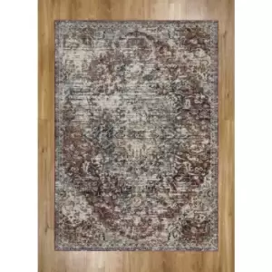 Image of Alhambra 6504B Red 160cm x 230cm Rectangle - Red