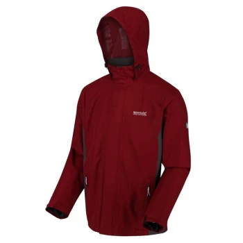 Image of Regatta Matt Waterproof Jacket - DelRed/Magne