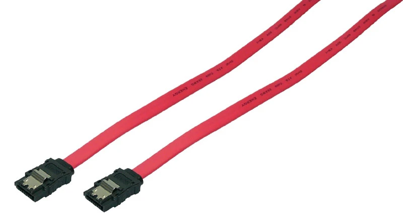 Image of LogiLink SATA 0.3m SATA cable Red