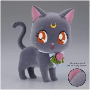 Image of Pretty Guardian Sailor Moon Fluffy Puffy Dress Up Style Luna Figure