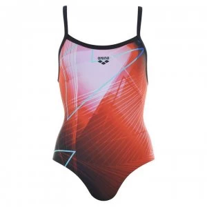 Image of Arena Firelight Swimsuit Ladies - Black/Multi