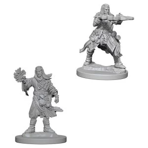 Image of Pathfinder Battles Deep Cuts Unpainted Miniatures (W1) Male Human Wizard