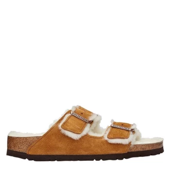 Image of Birkenstock Arizona Suede Two Strap (W) - MINK