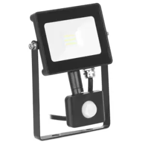 Image of Enlite Quazar10W Adjustable IP65 Driverless LED Floodlight with PIR Sensor 4000K White - EN-FLH10PW/40