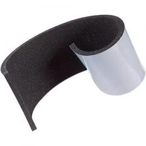 Image of Foam strip Black L x W x H 300 x 210 x 2 mm