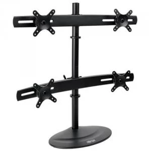 Image of Tripp Lite Quad Monitor Mount Stand for 10" 26" Flat Screen Displays