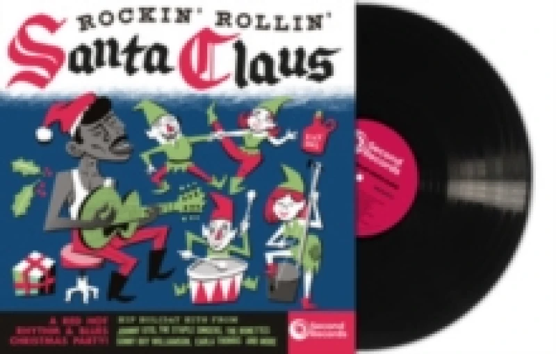 Image of Rockin' rollin' Santa Claus Vinyl
