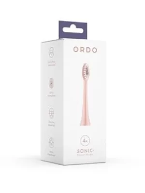 Image of Ordo Sonic+ Brush Heads 4-Pack (Rose Gold)