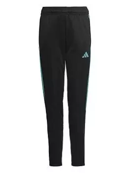 Image of Boys, adidas Youth Tiro 23 Pant - Black/Blue, Size 7-8 Years