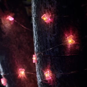 Image of Smart Garden Smart Solar 30 Butterfly Firefly String Lights