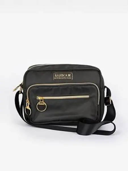 Image of Barbour International Qualify Crossbody Bag - Black