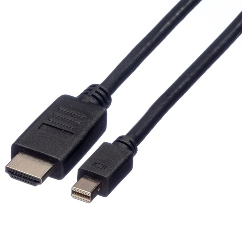 Image of ROLINE 11.04.5789 DisplayPort cable 1.5 m Mini DisplayPort Black