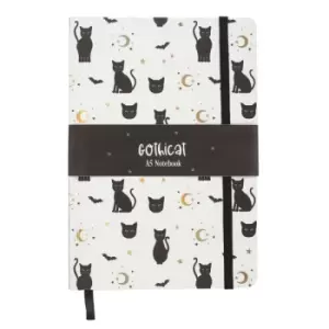 Image of Gothicat Print A5 Notebook