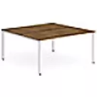 Image of dynamic Computer Desk Evolve Plus B2P16WNTW Walnut 1600 mm x 1600 mm x 730 mm