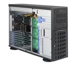 Image of CSE-745BTQ-R920B - Full Tower - Server - Black - ATX - EATX - micro ATX - 4U - Fan fail - HDD - Network - Power