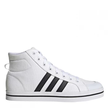 Image of adidas Bravada Mid Trainers Mens - White/Black