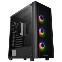Image of Thermaltake V250 ARGB Mid-Tower Case - Black Tempered Glass