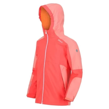 Image of Regatta Rayz Waterproof Jacket - NeonPch/FusC