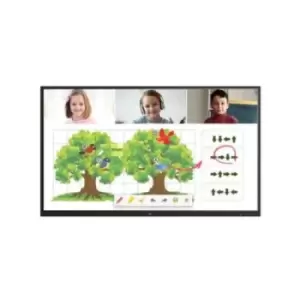 Image of 65&amp;quot;Black&amp;nbsp;Interactive Display Ultra HD 390 cd/m2 16/7 Operation