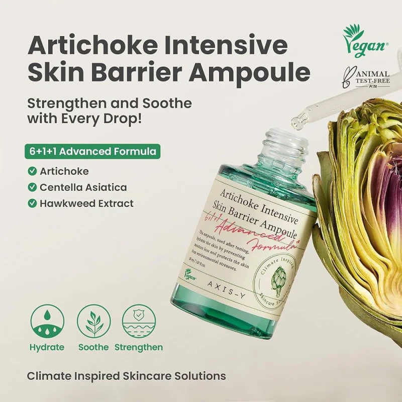 Image of Axis-Y Artichoke Intensive Skin Barrier Ampoule Multi unisex