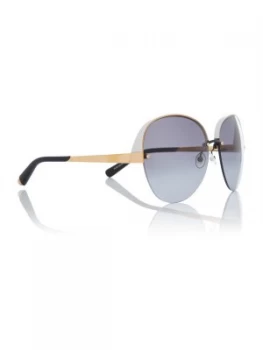 Image of Dior Sunglasses White DIORSUPERBE CD000816 oval sunglasses White