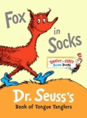 Image of fox in socks dr seusss book of tongue tanglers
