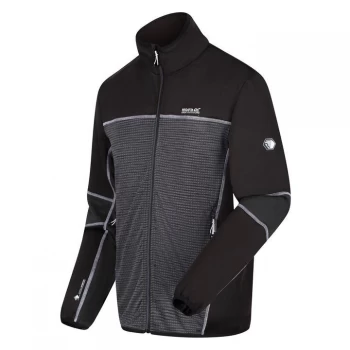 Image of Regatta Yare III full Zip Softshell Jacket - MagntMrl/Blk