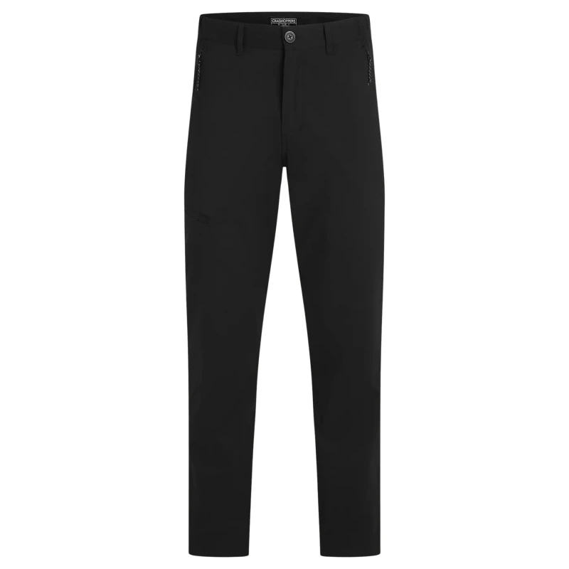 Image of Craghoppers Craghoppers Men Kiwi Pro Water-Repellent Stretch Trouser in Black Size: 40R Black 40R Male 5063260133616
