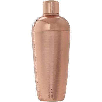 Image of Hotel Collection Cocktail Collection Beaten Metal Cocktail Shaker - Copper