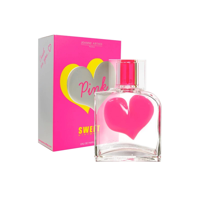 Image of Jeanne Arthes Sweet Sixteen Pink Eau de Parfum 100ml