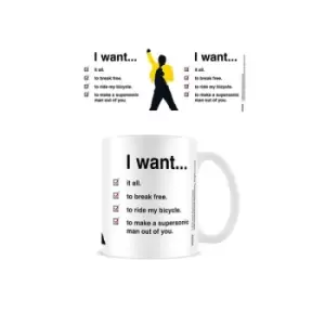 Image of Queen I Want Check List Boxed Mug