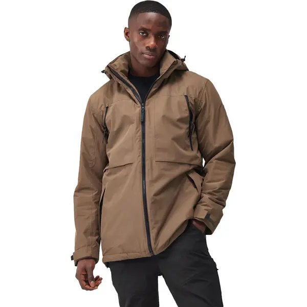 Image of Regatta Mens Larrick Insulated Waterproof Winter Jacket S - Chest 37-38' (94-96.5cm) Crocodile RMP370-4G9-S