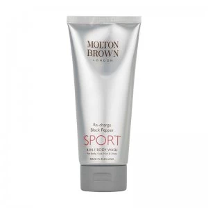 Image of Molton Brown Re-Charge Black Pepper Sport 4-In-1 Body Wash 200ml