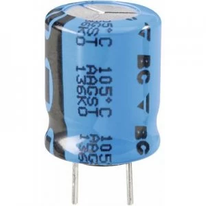 Image of Vishay 2222 136 65472 Electrolytic capacitor Radial lead 7.5mm 4700 16 V 20 x H 16mm x 35mm