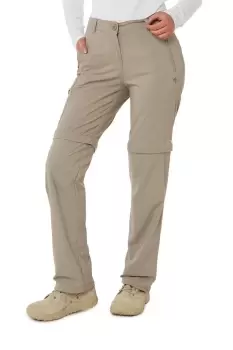 Image of Stretch 'NosiLife Pro II Convertible' Walking Trousers