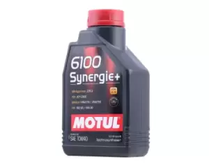 Image of MOTUL Engine oil 6100 SYNERGIE+ 10W40 108646