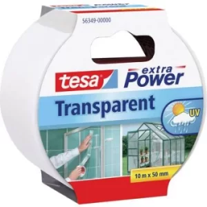 Image of tesa 56349-00000-04 Repair tape tesa extra Power Transparent (L x W) 10 m x 50 mm
