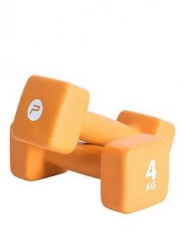 Image of Pure2Improve Neoprene Coated Dumbbell Set 4Kg