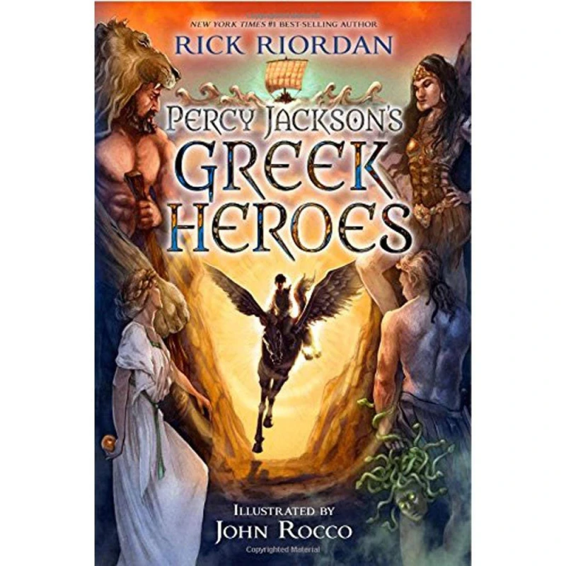 Image of Percy Jackson's Greek Heroes by Rick Riordan Hardcover Rick Riordan Books