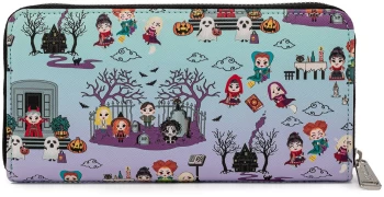 Image of Hocus Pocus Loungefly - Scene Wallet multicolour
