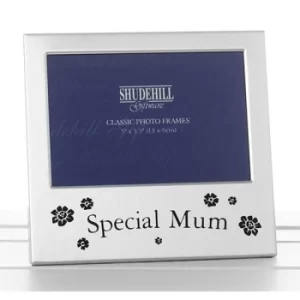 Image of Satin Silver Occasion Frame Special Mum 5x3