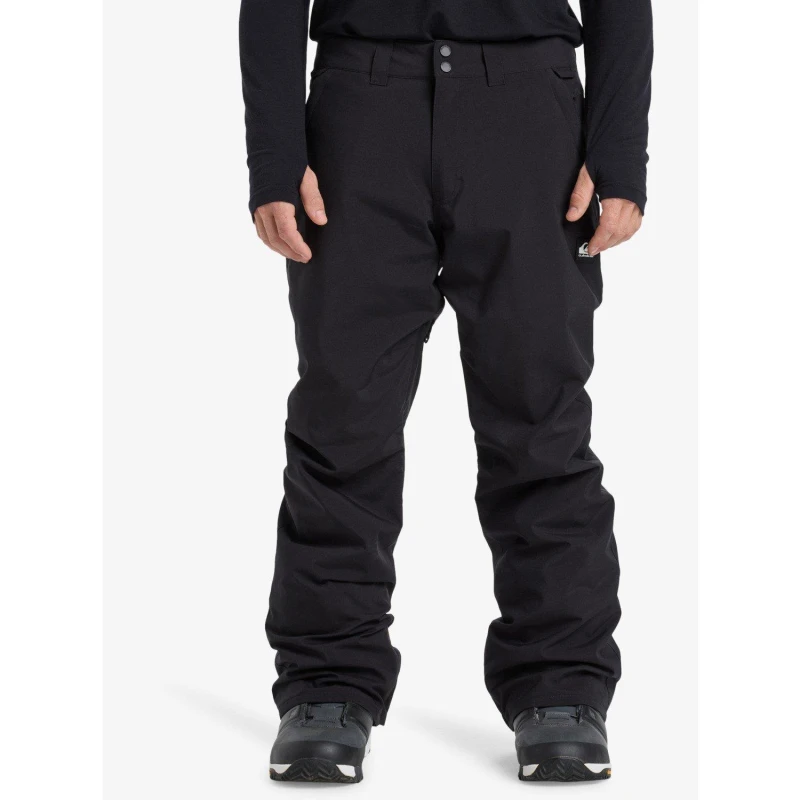 Image of Quiksilver Mens Quik Estate Ski Trousers Black unisex Medium
