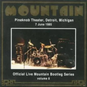 Image of Pineknob Theater Detroit Michigan 7 June 1985 by Mountain CD Album