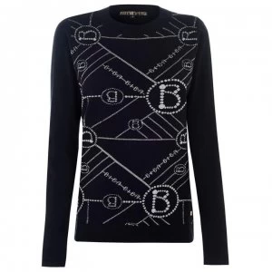 Image of Biba Logo Spot Jumper - Navy