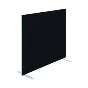 Image of Floor Standing Screen 1400 x 1200mm Black KF90495