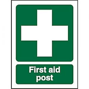 Image of First Aid Sign First Aid PVC 15 x 20 cm